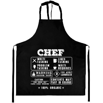 Discover Chef Multi tasking Cooking Funny Gift Aprons