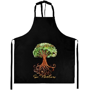 Discover as above so below Aprons
