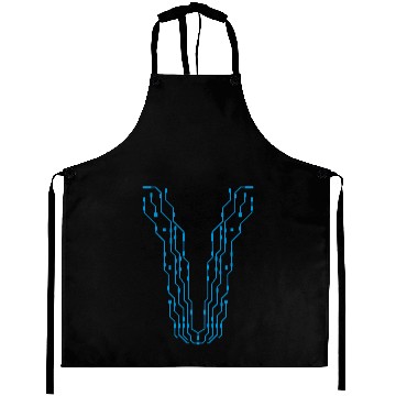 Discover computer scientist computer geek design cool cpu w Aprons