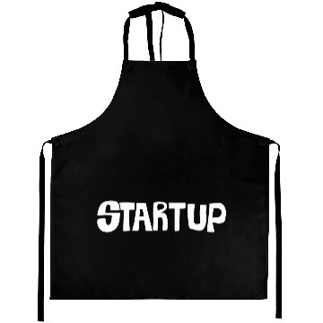 Discover Startup Lettering Funny Aprons
