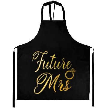 Discover Women's Future Mrs Aprons Gift for Soon to be Bride