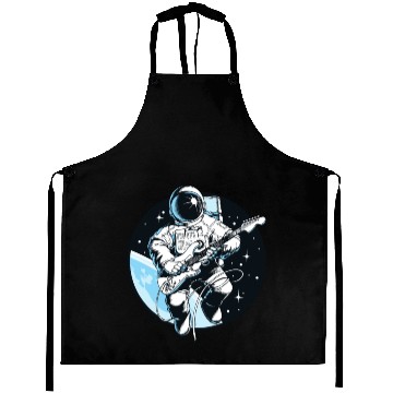 Discover Astronaut Guitarist - Space Musician Music Lover Aprons