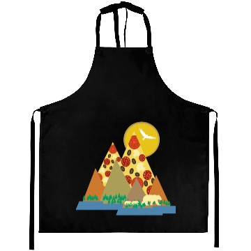 Discover The Pizza Mountains Aprons
