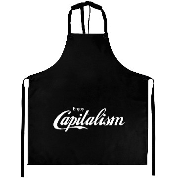 Discover Enjoy Capitalism Aprons