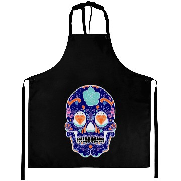 Discover Sugar Skull - Diamonds Skull Aprons