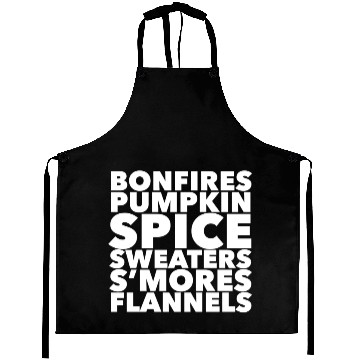 Discover Funny Pumpkin Spice Halloween Aprons