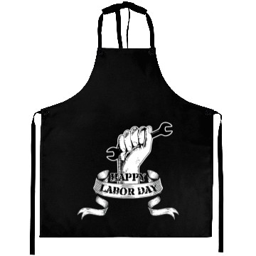 Discover happy labor day Aprons