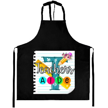 Discover Teacher's Aide Aprons Teacher Assistant Gift