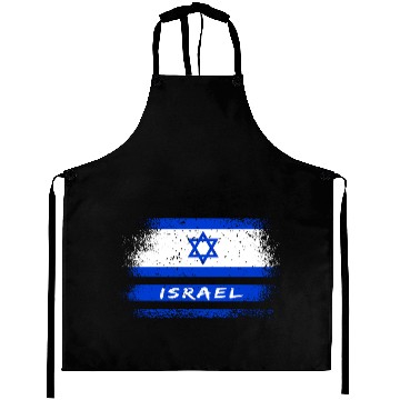 Discover Israel Vintage Flag / Gift Jerusalem Aprons
