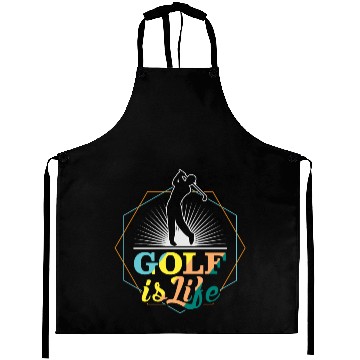Discover Golf is Life Aprons