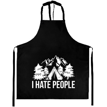 Discover I Hate People Aprons