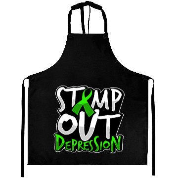Discover Stomp out Depression - Depression Awareness Gift Aprons