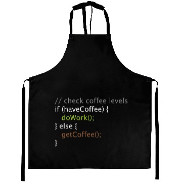 Discover Computer Science Nerd Geek Programmer Coffee Work Aprons
