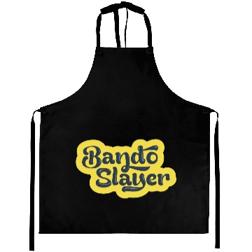 Discover BandoSlayer logo - great for drone pilots Aprons