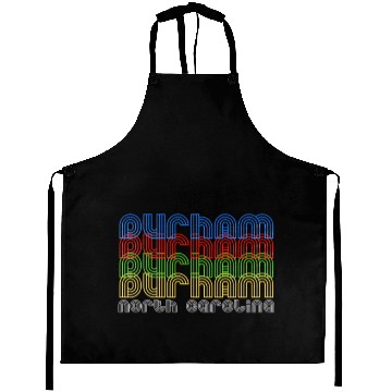 Discover Vintage Durham NC 70s Style Promotion Aprons