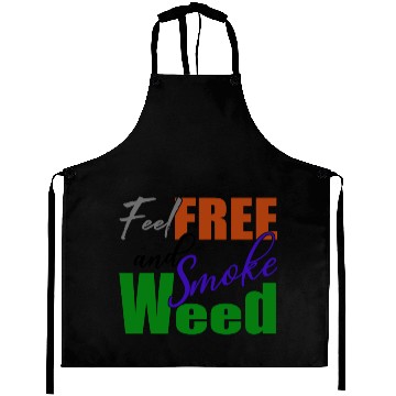 Discover Cannabis Hemp Hashish Pothead Aprons
