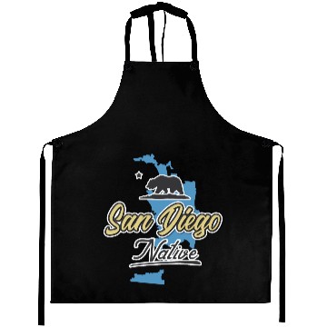 Discover San Diego Native Aprons