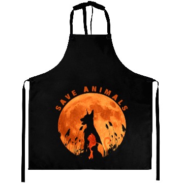 Discover Save Animals Aprons