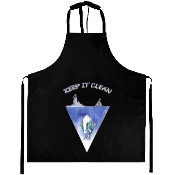 Discover Ocean, Keep it Clean, Orca Whales, Climate Protect Aprons