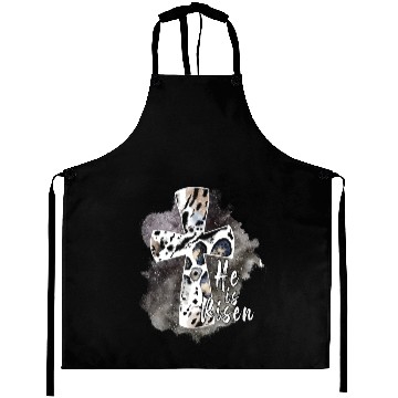 Discover He Is Risen Aprons