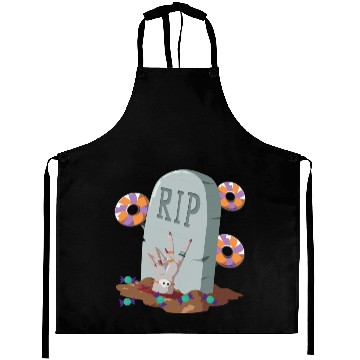 Discover RIP Hallloween Aprons