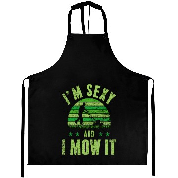 Discover Lawn Mowing Sexy Aprons