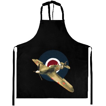 Discover Hawker Hurricane RAF WW2 Fighter Plane Aprons