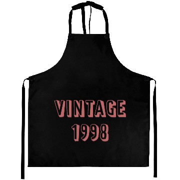 Discover Vintage 1998 (rose design) 21st birthday Aprons