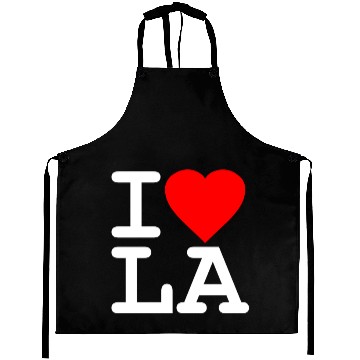 Discover I Love LA Los Angeles Aprons