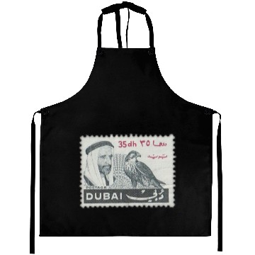 Discover dubai stamp 1 Aprons