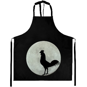 Discover Chicken Full Moon Aprons