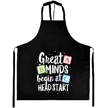 Discover Great Minds Head Start Aprons Teacher Early