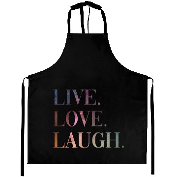 Discover Live Love Laugh Aprons