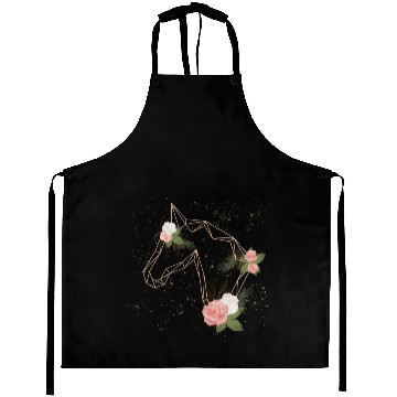 Discover Horse Vintage Roses Aprons