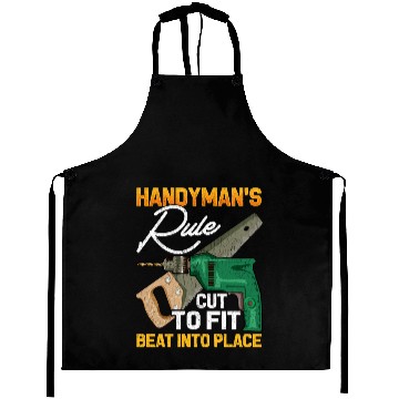 Discover Handyman Tinkerer Carpenter Cabinetmaker Gift Aprons