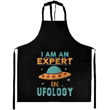 Discover Alien UFO Expert Aprons