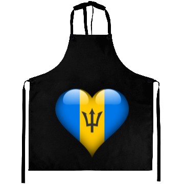 Discover Heart Barbados Aprons