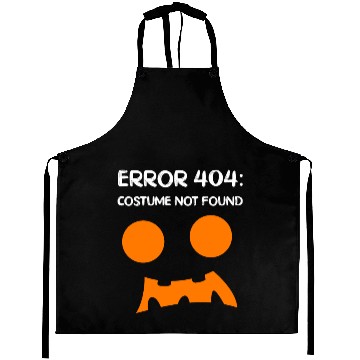 Discover Error 404 Costume Not Found Aprons