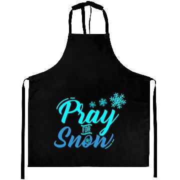 Discover Pray for Snow Snow White Christmas Praying Aprons