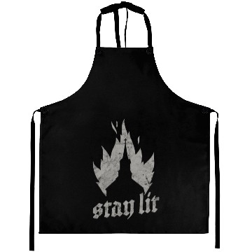 Discover Occult Burning Church - Unholy Satanic Devil Aprons