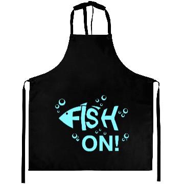 Discover Fish on Fisherman Bone Gift Aprons