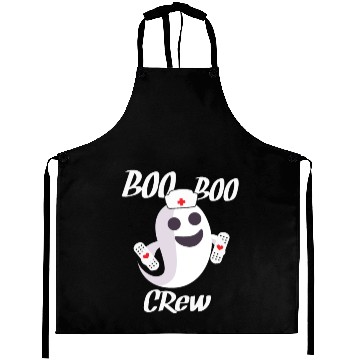 Discover Boo Boo Crew Halloween Ghost Aprons