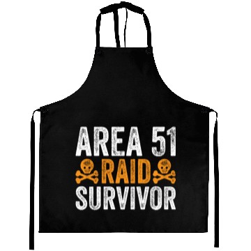 Discover Area 51 Raid Survivor Aprons