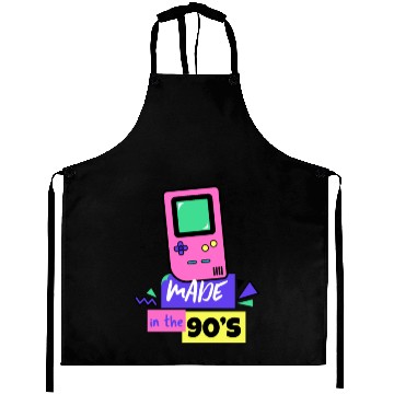 Discover Made in the 90's retro gameboy Aprons