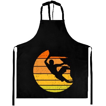 Discover Rock climbing climber mountains Aprons