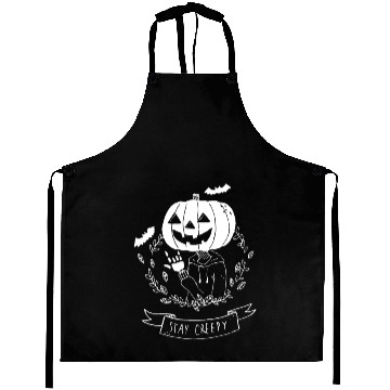Discover Stay Creepy Aprons