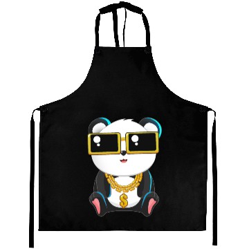 Discover Panda Bear Gangster Chibi Anime Gangsta Lover Aprons
