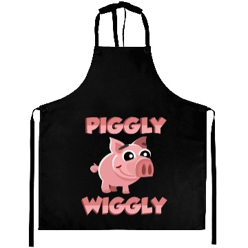 Discover Funny Pig Piggly Wiggly Aprons