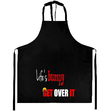 Discover GET OVER IT Aprons