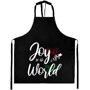 Discover joy to the world Aprons